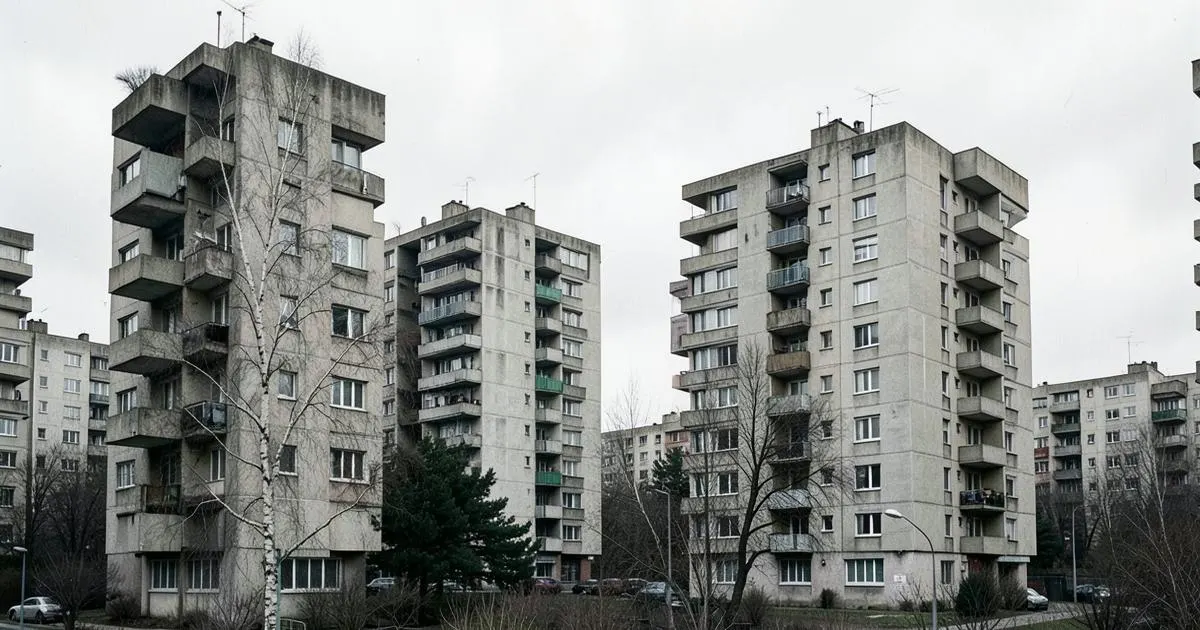 Immeubles collectifs des quartiers périphériques à Belfort